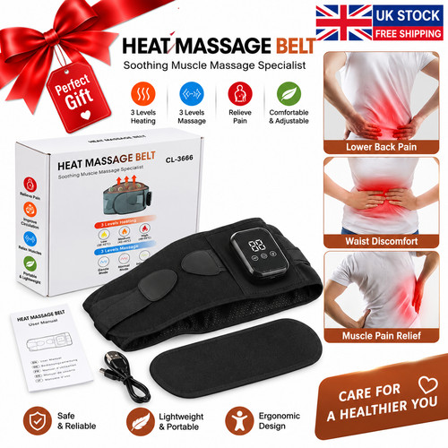 Electric heated waist belt - heated,