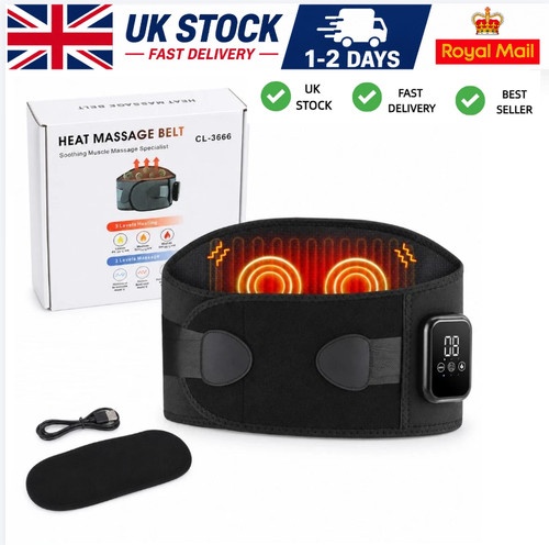 Back massager heated pad - back,