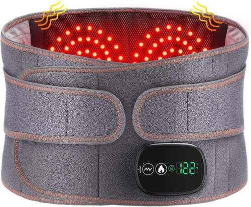 Cordless heated back belt - back,