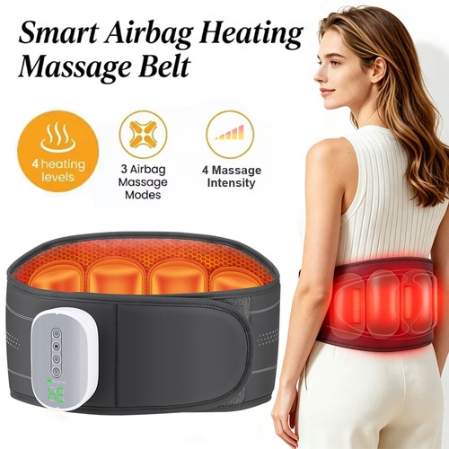 Cordless heated waist belt - waist,