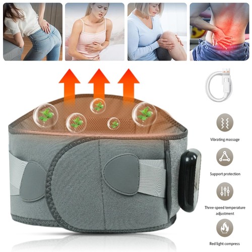 Adjustable heated massage belt - heated,