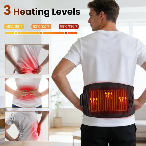 Electric heated waist belt - electric,
