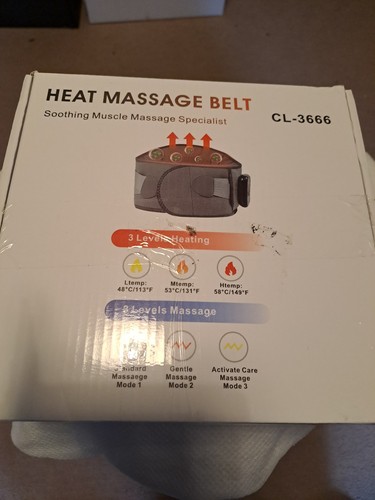 Heat massage belt - massage, cl3666