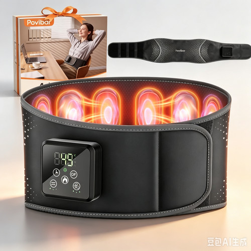 Heated back massager - heated,