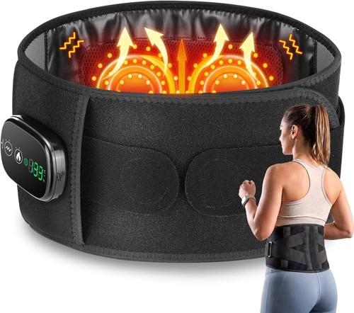 Red light heated back massager - light,