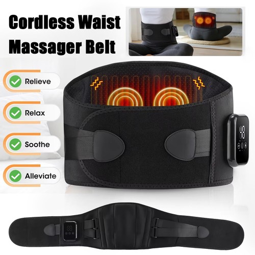Wireless waist massage brace - wireless,