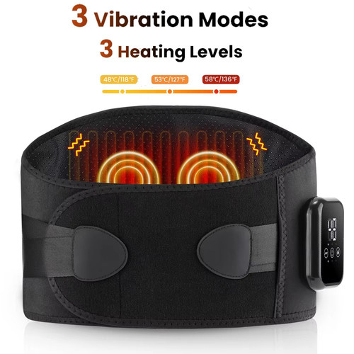Back massager heated pad - back, deep