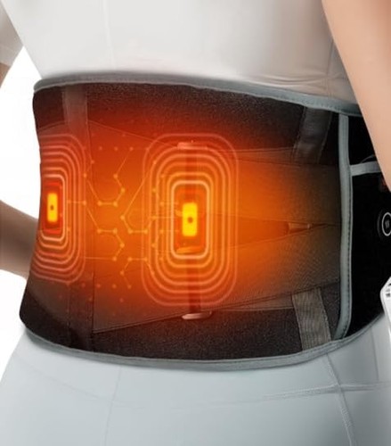 Back massager heated pad deep - back,