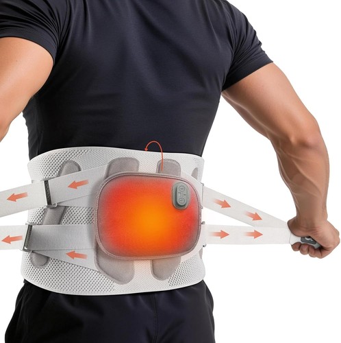 Heated back support belt - heated, xl