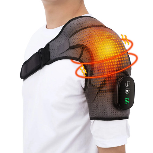 Heated shoulder massager - heated,