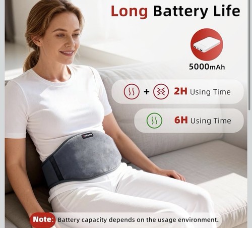 Cordless heated back - cordless, soft