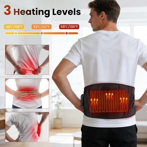 Cordless heated waist belt for - cordless,